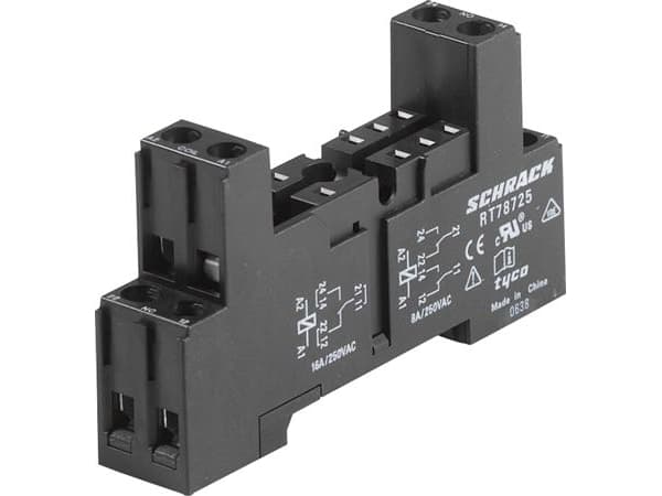 TE Connectivity RT78725 Reläuttag 1 st