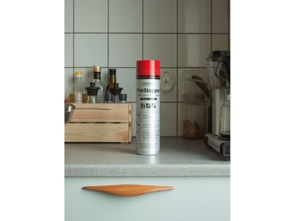 Housegard 600213, A,B,F (K), A - Organic material, B - Flammable liquids, F - Cooking oil and frying fat, Håndholdt, 5 - 50 °C, 7,2 cm, 283 mm