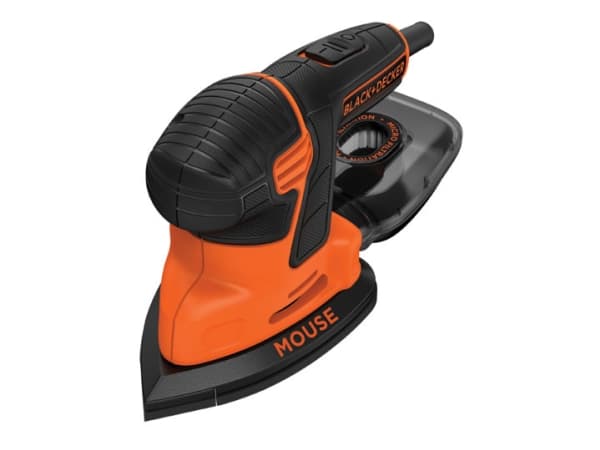 Black & Decker BLACK + DECKER KA2500K Multifunksjons musesliper, hastighet 14.000 RPM, 120 W