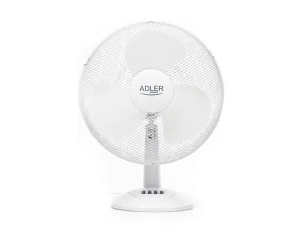 Adler AD 7304, Hvit, Bord, 43,5 dB, 40 cm, 90°, 55 W