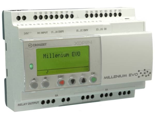 Crouzet 88975101 Logiikkaohjain SPS-ohjausmoduuli 24 V/DC