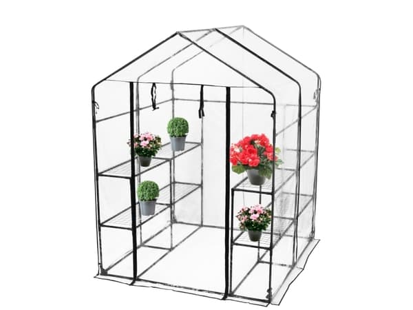 HORTUS Plastdrivhus XL 143 x 143 x 195 cm (211-203)