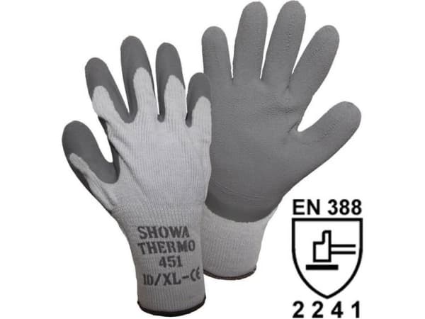 Showa 451 THERMO 14904-10 Akryl Arbejdshandske Størrelse (handsker): 10, XL EN 388 CAT II 1 Paar