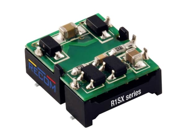 RECOM R1SX-3.33.3-R DC/DC-omvandlare, SMD 3.3 303 mA 1 W Antal utgångar: 1 x