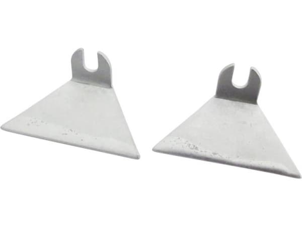 TOOLCRAFT Lödspets plattad Spetsstorlek 30 mm Spetslängd 18 mm Innehåll 1 par