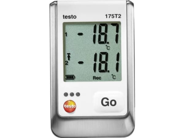 testo 0572 1752-ISO 175 T2 Temperatur-datalogger Kalibreret (ISO) Mål Temperatur -40 til +120 °C