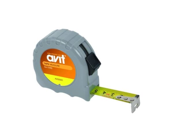 AVIT AV02001-ISO Målebånd Kalibreret (ISO) 5 m Stål