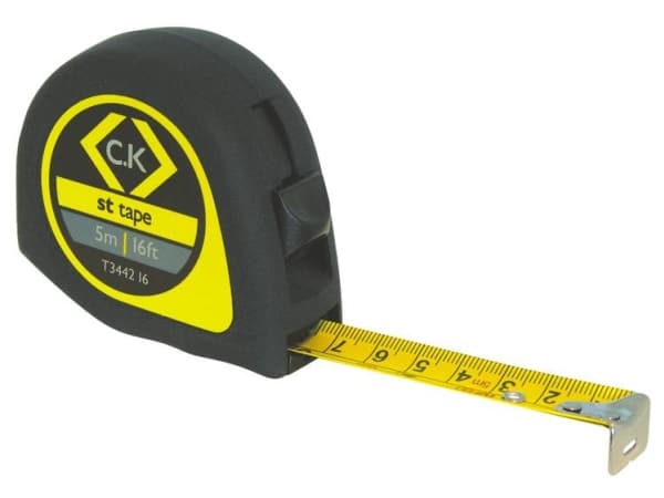 C.K T3442 10-ISO Målebånd Kalibreret (ISO) 3 m Stål