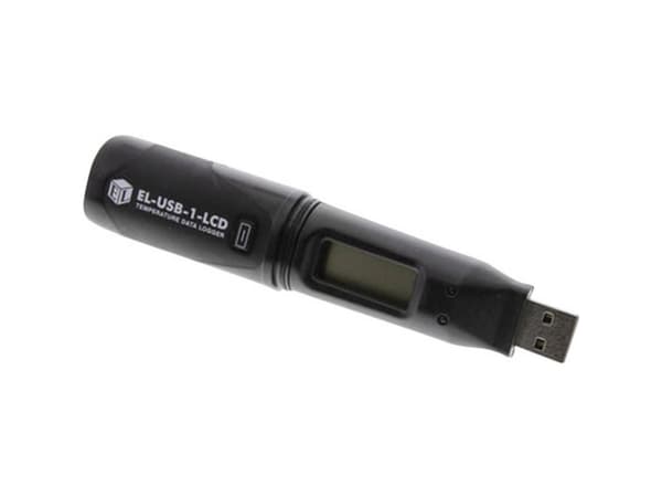 Lascar Electronics EL-USB-1-LCD-ISO EL-USB-1-LCD Temperatur-datalogger Kalibreret (ISO) Mål Temperatur -35 til 80 °C