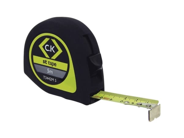 C.K T3442M 5-ISO Målebånd Kalibreret (ISO) 5 m Stål