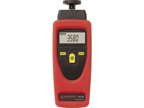 Beha Amprobe 3311961-ISO Omdrejningstæller Kalibreret (ISO) Mekanisk , Optisk 1 - 19999 U/min 1 - 99999 U/min