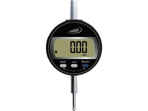 HELIOS PREISSER 1722 502-ISO Måleur Kalibreret (ISO) Med digitalt display 12.5 mm Aflæsning: 0.01 mm