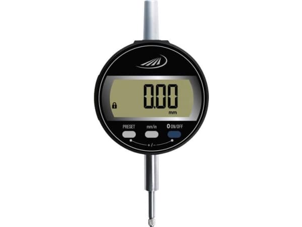HELIOS PREISSER 1722 502-ISO Måleur Kalibreret (ISO) Med digitalt display 12.5 mm Aflæsning: 0.01 mm