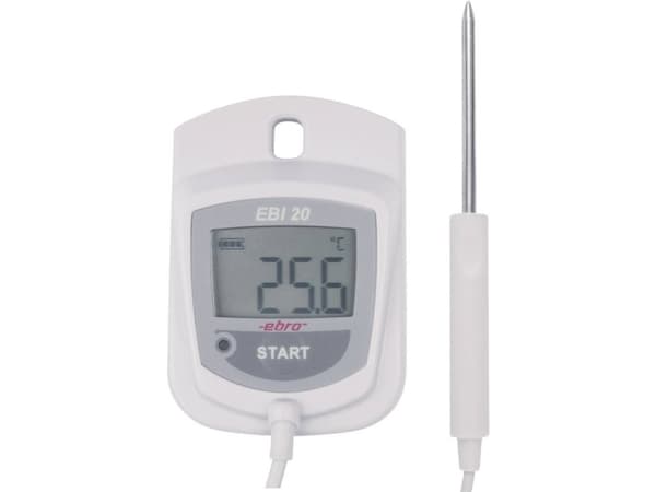 ebro 1601-0043-Z EBI 20-TE1 Temperatur-datalogger Mål Temperatur -30 til 70 °C