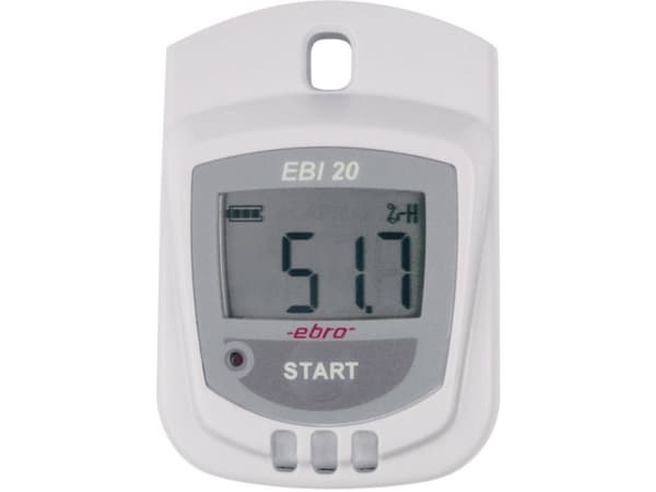 ebro 1601-0044-Z EBI 20-TH1 Multi-datalogger Mål Luftfugtighed, Temperatur -30 til +70 °C 0 til 100 % rF