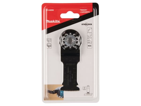 Makita TMA051 - Djupsågblad - för trä, spånskivor, plywood, barrträ, epoxi, laminatgolv - bredd: 32 mm