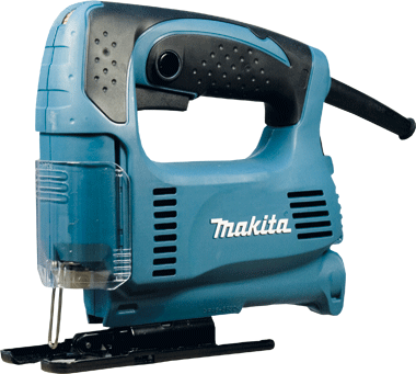 Makita 4327, Sort, Blå, 45°, 6,5 cm, AC, 450 W, 1,8 kg