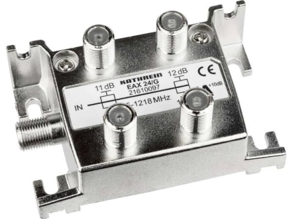 Kathrein EAX 24/G, 75 O, 5 - 1218 MHz, Aluminium, F, 74 mm, 44 mm
