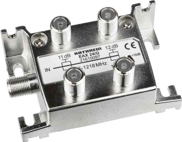 Kathrein EAX 24/G, 75 O, 5 - 1218 MHz, Aluminium, F, 74 mm, 44 mm