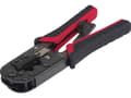 Miniatyrbild 1 av 2: TOOLCRAFT TO-6850977 Crimp- och strippverktyg Modulär kontakt (Western connector) Inkl. strippverktyg RJ11, RJ12, RJ45