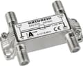 Pikkukuva 1 / 4: Kathrein EAD 01/G, 75 O, 5 - 1218 MHz, Hopea, Sinkki, F, 73,6 mm