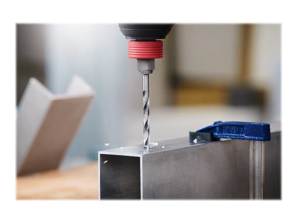 Bosch HSS PointTeQ - Borr - för metall - spiralborr - 10 mm - hexagonalt - längd: 133 mm