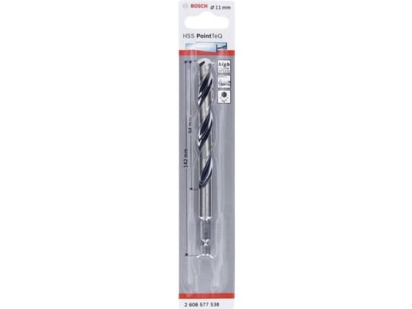 Bosch Accessories 2608577538 PointTeQ 1 stk. Spiralbor