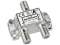 Miniatyrbild 3 av 4: Kathrein EAC 04/G, 75 O, 5 - 1218 MHz, Silver, Zink, F, 51,6 mm