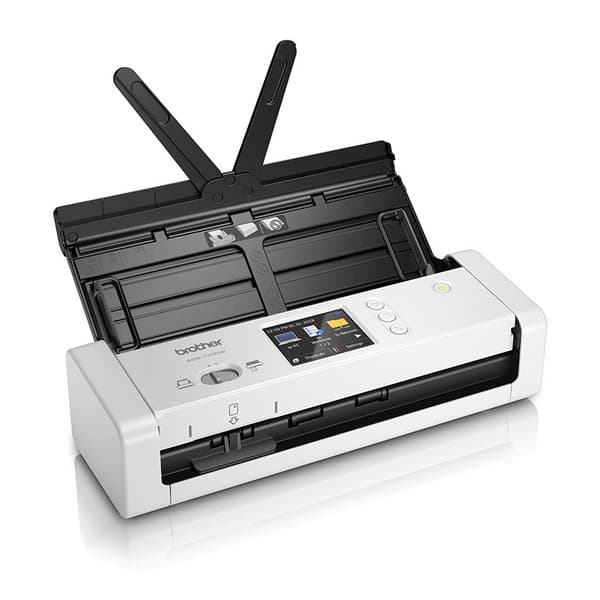 Bärbar Skanner Duplex WiFi Color Brother ADS-1700 7,5 ppm 1200 dpi Vit