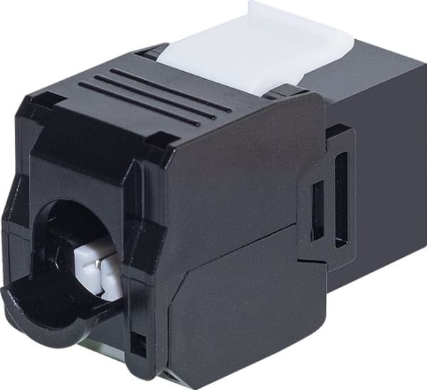NetRack NetRack Netrack Keyston Jack moduuli 1xRJ45 8p8c, cat.6A UTP, työkaluvapaa