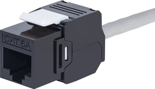 NetRack NetRack Netrack Keyston Jack moduuli 1xRJ45 8p8c, cat.6A UTP, työkaluvapaa