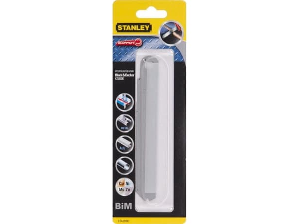 Stanley STA29981-XJ, Sticksågsblad, Gjuten aluminium, Metall, Icke-järnmetaller, Bimetall, Svart, Grå, 12,5 cm, 1 styck