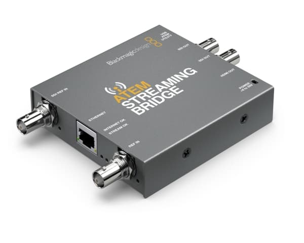Blackmagic Design ATEM Streaming Bridge, Aktiv videokonverterare, Grå, Windows 10, Windows 8.1, Mac OS X 10.14 Mojave, Mac OS X 10.15 Catalina, 1920