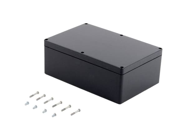 TRU COMPONENTS KST 2401 03240200.H Industrikabinet 240 x 160 x 90 ABS Skifergrå 1 stk