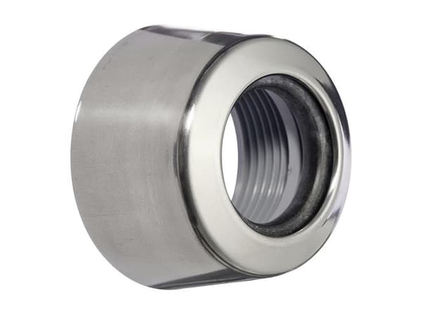 KARFA bøsning 22 mm uden flange for 1" gevindrør