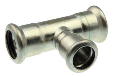 VSH Xpress rf tee' 108-42-108 - VSH Xpress ruostumattomasta teräksestä valmistettu puristustie 108-42-108 mm M-Bakke