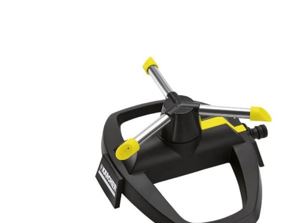 Kärcher RS 130/3, Roterande vattenspridare, 133 m², 4 Bar, Svart, Metallisk, Gul