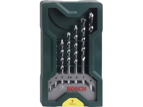 Bosch BORSÆT MUR 3-8MM X-LINE 7 DELE
