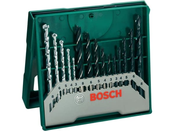 Bosch BORSÆT TRÆ-METAL-MUR X-LINE 15 DELE PL