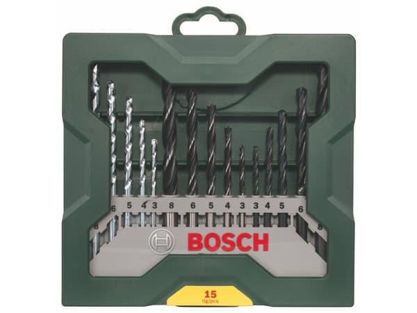 Bosch BORSÆT TRÆ-METAL-MUR X-LINE 15 DELE PL
