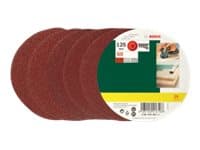 Bosch - Slipeark - 25 deler - skive - grovkorn: 120 - 125 mm