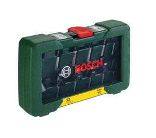 Bosch OVERFRÆSERSÆT HM Ø8MM 12 DELE PL