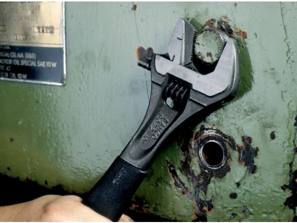 Bahco Skiftnyckel ERGO™, svartoxiderad, 208 mm, Ställbar skiftnyckel