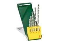 Bosch - Borsett - for betong, murverk, stein - 5 deler - 5 mm, 6 mm, 8 mm, 10 mm, 4 mm