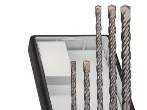 Bosch SDS-plus-5 Robust Line - Borsett - 5 deler - 5 mm, 6 mm, 8 mm, 10 mm - SDS-plus - lengde: 115 mm, 165 mm