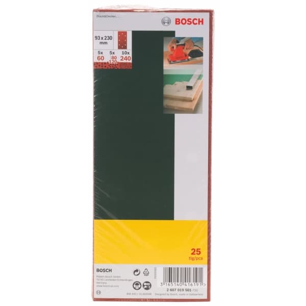 Bosch CUTTER BLADE SET BD-HUL 93X230MM 25 PIECES PL