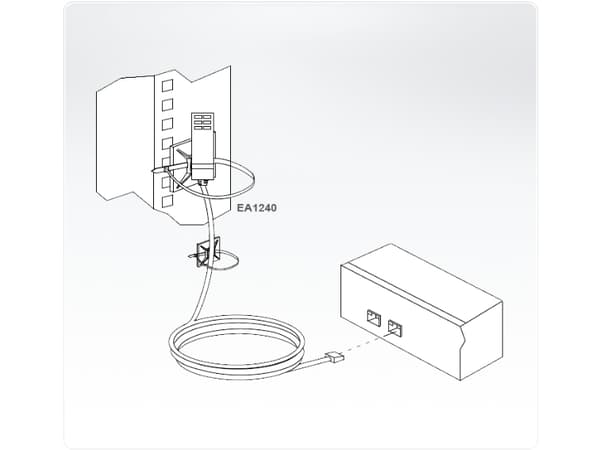 ATEN EA1240 - Temperatur & fuktighetsføler - for ALTUSEN PN7212, PN7320