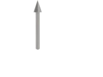 Dremel FRÆSEJERN HSS 125JA 6,4MM 2 STK