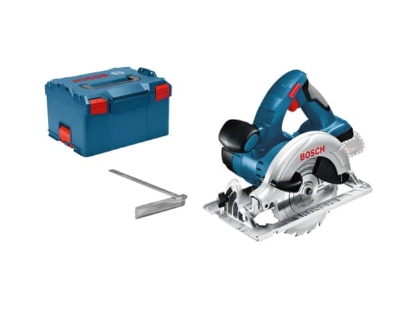 Bosch AKKURUNDSAV GKS 18 V-LI SOLO L-BOXX - Utan batteri och laddare
