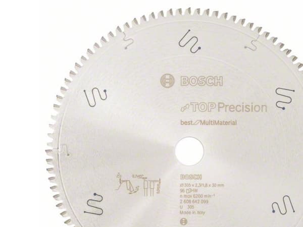 Bosch RUNDSAVKLINGE BESTMULTI 305X2,3X30MM 96T